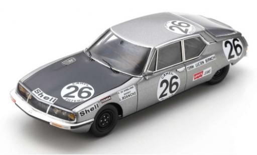 Miniature Citroen SM 1/43 Spark No.26 Team Lucien Bianchi 24h Spa 1971 R.de Jamblinne/Bagrit Citroen SM 1/43 Spark No.26 Team Lucien Bianchi 24h Spa 1971 R.de Jamblinne/Bagrit miniature
