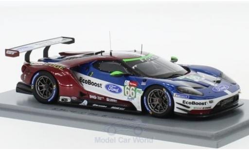 Miniature Ford GT 1/43 Spark No.66 Chip Ganassi Team UK 24h Le Mans 2018 S.Mücke/O.Pla/B.Johnson Ford GT 1/43 Spark No.66 Chip Ganassi Team UK 24h Le Mans 2018 S.Mücke/O.Pla/B.Johnson miniature