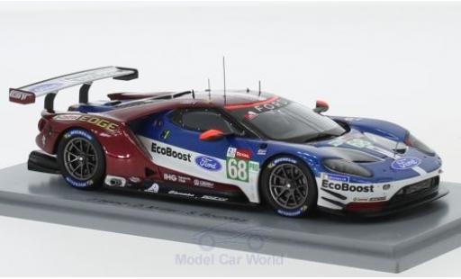 Miniature Ford GT 1/43 Spark No.68 Chip Ganassi Team USA 24h Le Mans 2018 J.Hand/D.Müller/S.Bourdais Ford GT 1/43 Spark No.68 Chip Ganassi Team USA 24h Le Mans 2018 J.Hand/D.Müller/S.Bourdais miniature