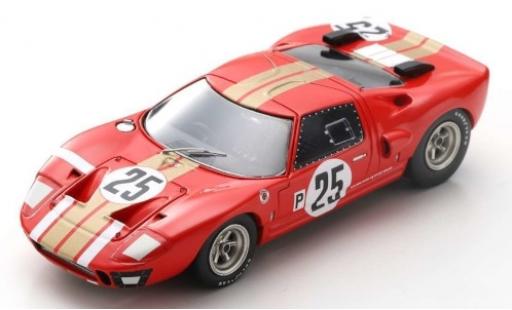 Miniature Ford GT40 1/43 Spark AMR1 RHD No.25 Alan Mann Racing 12h Sebring 1966 J.Whitmore/F.Gardner Ford GT40 1/43 Spark AMR1 RHD No.25 Alan Mann Racing 12h Sebring 1966 J.Whitmore/F.Gardner miniature