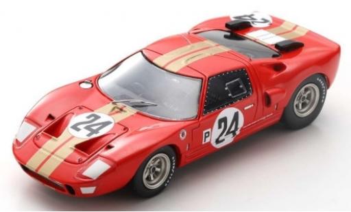 Miniature Ford GT40 1/43 Spark AMR2 RHD No.24 Alan Mann Racing 12h Sebring 1966 G.Hill/J.Stewart Ford GT40 1/43 Spark AMR2 RHD No.24 Alan Mann Racing 12h Sebring 1966 G.Hill/J.Stewart miniature