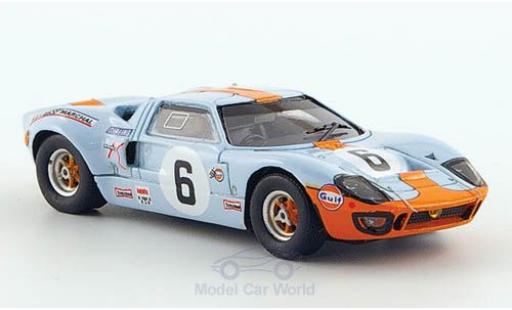 Miniature Ford GT40 1/87 Spark No.6 24h Le Mans 1969 J.Ickx/J.Oliver Ford GT40 1/87 Spark No.6 24h Le Mans 1969 J.Ickx/J.Oliver miniature