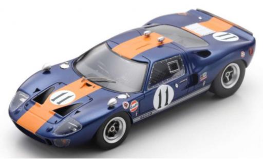 Miniature Ford GT40 1/43 Spark RHD No.11 6h Daytona 1967 J.Ickx/D.Thompson Ford GT40 1/43 Spark RHD No.11 6h Daytona 1967 J.Ickx/D.Thompson miniature