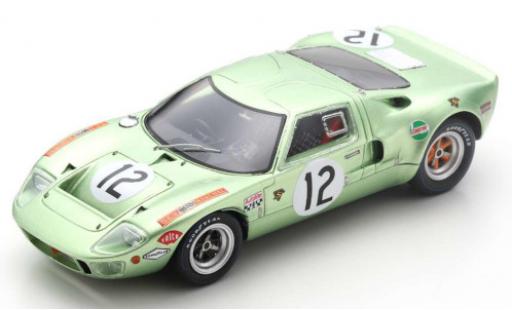 Miniature Ford GT40 1/43 Spark RHD No.12 24h Le Mans 1968 P.Salmon/E.Liddell Ford GT40 1/43 Spark RHD No.12 24h Le Mans 1968 P.Salmon/E.Liddell miniature