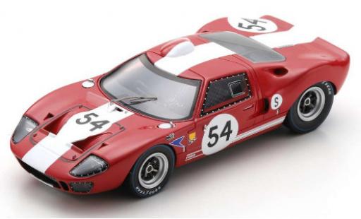Miniature Ford GT40 1/43 Spark RHD No.54 BOAC 6h Silverstone 1967 D.Charlton/C.Crabbe Ford GT40 1/43 Spark RHD No.54 BOAC 6h Silverstone 1967 D.Charlton/C.Crabbe miniature