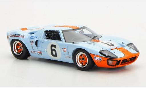 Miniature Ford GT40 1/43 Spark RHD No.6 Gulf 24h Le Mans 1969 J.Oliver/J.Ickx Ford GT40 1/43 Spark RHD No.6 Gulf 24h Le Mans 1969 J.Oliver/J.Ickx miniature