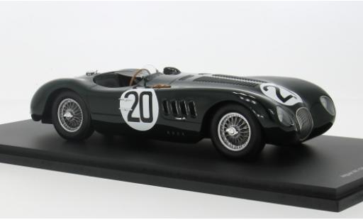 Miniature Jaguar XK 1/18 Spark 120 C RHD No.20 24h Le Mans 1951 1:18 Jaguar XK 1/18 Spark 120 C RHD No.20 24h Le Mans 1951 1:18 miniature