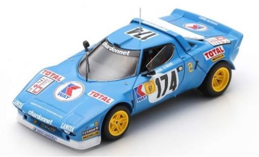 Miniature Lancia Stratos 1/43 Spark HF No.174 Chardonnet KWay Tour de France Auto 1977 B.Darniche/A.Mahe Lancia Stratos 1/43 Spark HF No.174 Chardonnet KWay Tour de France Auto 1977 B.Darniche/A.Mahe miniature