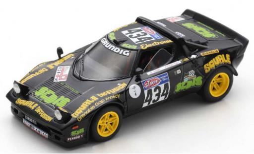 Miniature Lancia Stratos 1/43 Spark HF No.434 Tour de France Auto 1976 B.Saby/F.Conconi Lancia Stratos 1/43 Spark HF No.434 Tour de France Auto 1976 B.Saby/F.Conconi miniature