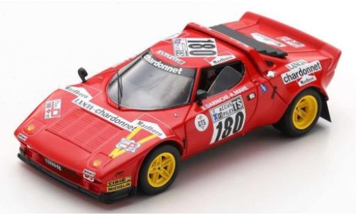 Miniature Lancia Stratos 1/43 Spark No.180 Chardonnet Tour de France Auto 1975 B.Darniche/A.Mahe Lancia Stratos 1/43 Spark No.180 Chardonnet Tour de France Auto 1975 B.Darniche/A.Mahe miniature