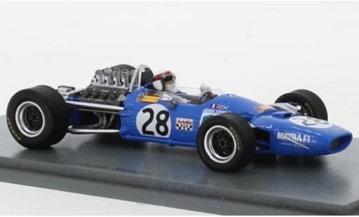 Miniature Matra MS1 1/43 Spark 0 No.28 Formel 1 GP Frankreich 1968 J.Stewart Matra MS1 1/43 Spark 0 No.28 Formel 1 GP Frankreich 1968 J.Stewart miniature