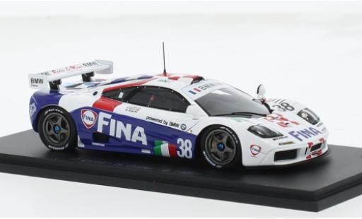 Miniature McLaren F1 1/43 Spark GTR No.38 24h Le Mans 1996 1:43 McLaren F1 1/43 Spark GTR No.38 24h Le Mans 1996 1:43 miniature