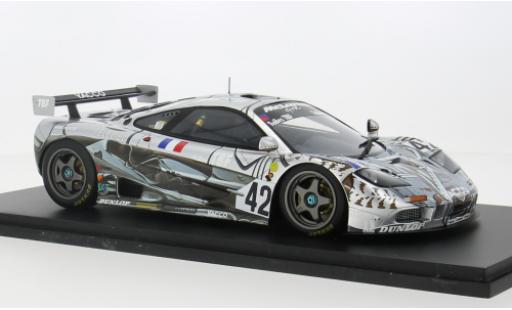 Miniature McLaren F1 1/18 Spark GTR No.42 BBA Competition 24h Le Mans 1995 1:18 McLaren F1 1/18 Spark GTR No.42 BBA Competition 24h Le Mans 1995 1:18 miniature