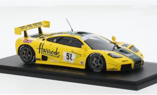 Miniature McLaren F1 1/43 Spark GTR No.51 Mach One Racing 24h Le Mans 1995 1:43 McLaren F1 1/43 Spark GTR No.51 Mach One Racing 24h Le Mans 1995 1:43 miniature