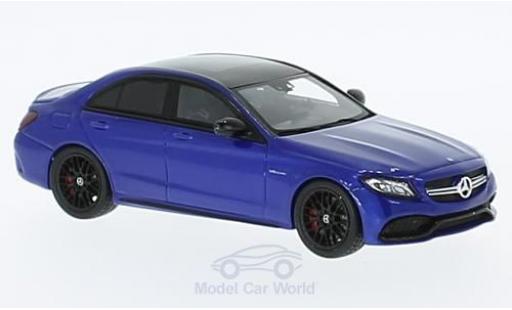 Miniature Mercedes Classe C 1/43 Spark AMG C 63S metallise bleue 2016 Mercedes Classe C 1/43 Spark AMG C 63S metallise bleue 2016 miniature