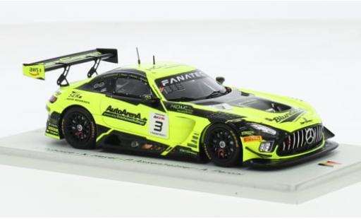 Miniature Mercedes AMG GT 1/43 Spark 3 No.3 GetSpeed 24h Spa 2023 1:43 Mercedes AMG GT 1/43 Spark 3 No.3 GetSpeed 24h Spa 2023 1:43 miniature