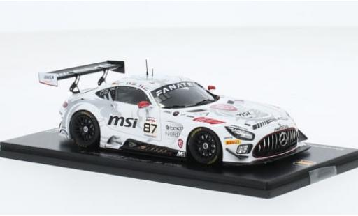 Miniature Mercedes AMG GT 1/43 Spark 3 No.87 AMG Team Akkodis ASP 24h Spa 2023 1:43 Mercedes AMG GT 1/43 Spark 3 No.87 AMG Team Akkodis ASP 24h Spa 2023 1:43 miniature