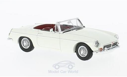 Miniature MG B 1/43 Spark Cabriolet blanche RHD 1966 MG B 1/43 Spark Cabriolet blanche RHD 1966 miniature