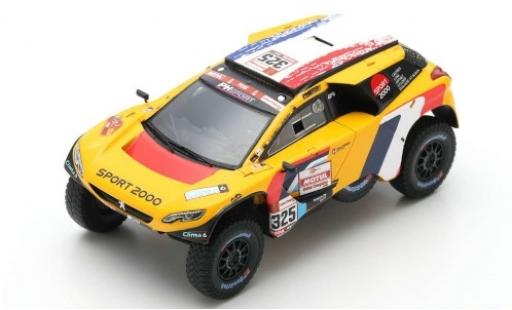 Miniature Peugeot 2008 1/43 Spark DKR No.325 PH-Sport Rallye Dakar 2019 P.Lachaume/J-M.Polato Peugeot 2008 1/43 Spark DKR No.325 PH-Sport Rallye Dakar 2019 P.Lachaume/J-M.Polato miniature