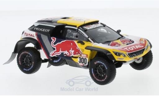 Miniature Peugeot 3008 1/43 Spark DKR Maxi No.300 Team Total Rallye Dakar 2018 S.Peterhansel/J-P.Cottret Peugeot 3008 1/43 Spark DKR Maxi No.300 Team Total Rallye Dakar 2018 S.Peterhansel/J-P.Cottret miniature