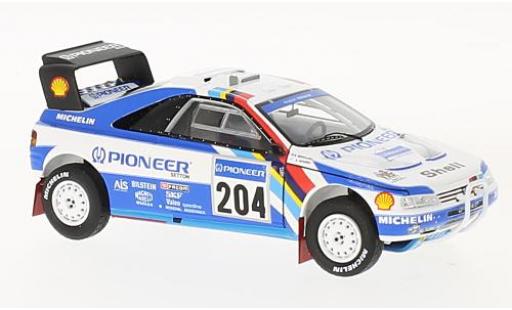 Miniature Peugeot 405 1/43 Spark T16 Grand Raid No.204 Pioneer Rallye Dakar Paris 1989 A.Vatanen/B.Berglund Peugeot 405 1/43 Spark T16 Grand Raid No.204 Pioneer Rallye Dakar Paris 1989 A.Vatanen/B.Berglund miniature