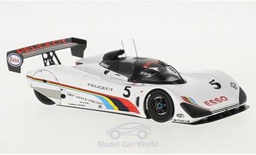Miniature Peugeot 905 1991 1/43 Spark No.5 24h Le Mans 1991 M.Baldi/P.Alliot/J-P.Jabouille Peugeot 905 1991 1/43 Spark No.5 24h Le Mans 1991 M.Baldi/P.Alliot/J-P.Jabouille miniature