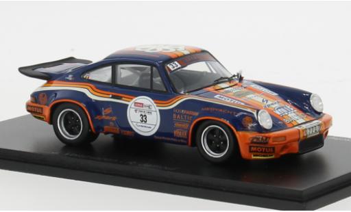 Miniature Porsche 911 1/43 Spark 3.0 RS Tour de Corse Historique 2024 #33 1:43 Porsche 911 1/43 Spark 3.0 RS Tour de Corse Historique 2024 #33 1:43 miniature