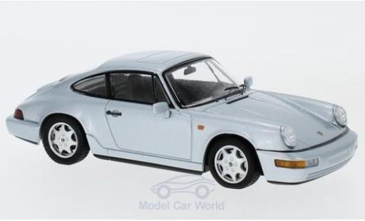 Miniature Porsche 964 SC 1/43 Spark 911 () Carrera 4 grise 1989 Porsche 964 SC 1/43 Spark 911 () Carrera 4 grise 1989 miniature