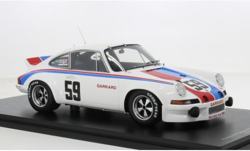 Miniature Porsche 911 1/18 Spark Carrera RSR No.59 24h Daytona 1973 1:18 Porsche 911 1/18 Spark Carrera RSR No.59 24h Daytona 1973 1:18 miniature