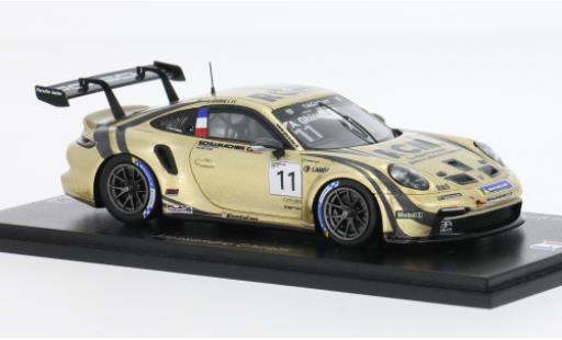 Miniature Porsche 911 1/43 Spark GT3 Carrera Cup France 2024 #11 1:43 Porsche 911 1/43 Spark GT3 Carrera Cup France 2024 #11 1:43 miniature