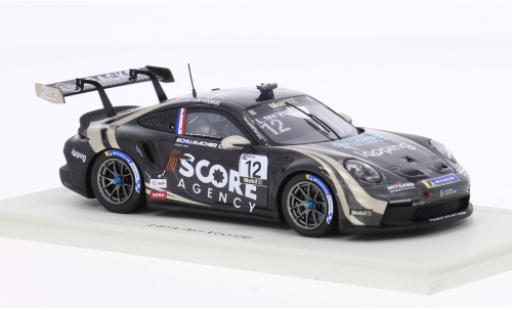 Miniature Porsche 911 1/43 Spark GT3 Carrera Supercup 2024 #12 1:43 Porsche 911 1/43 Spark GT3 Carrera Supercup 2024 #12 1:43 miniature