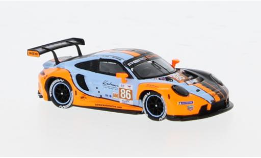 Miniature Porsche 911 1/87 Spark RSR-19 No.86 GR Racing 24h Le Mans 2023 1:87 Porsche 911 1/87 Spark RSR-19 No.86 GR Racing 24h Le Mans 2023 1:87 miniature