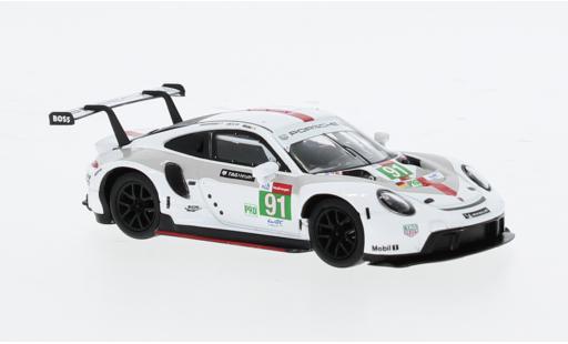 Miniature Porsche 911 1/64 Spark RSR-19 No.91 GT Team 24h Le Mans 2021 1:64 Porsche 911 1/64 Spark RSR-19 No.91 GT Team 24h Le Mans 2021 1:64 miniature