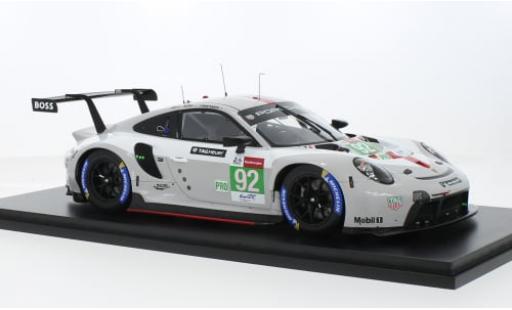 Miniature Porsche 911 1/18 Spark RSR-19 No.92 GT Team 24h Le Mans 2021 1:18 Porsche 911 1/18 Spark RSR-19 No.92 GT Team 24h Le Mans 2021 1:18 miniature