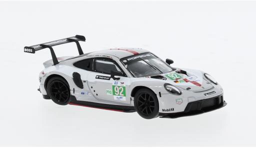 Miniature Porsche 911 1/64 Spark RSR-19 No.92 GT Team 24h Le Mans 2022 1:64 Porsche 911 1/64 Spark RSR-19 No.92 GT Team 24h Le Mans 2022 1:64 miniature