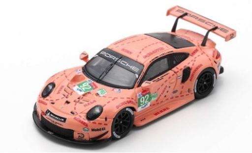 Miniature Porsche 991 RSR 1/87 Spark 911 RSR No.92 GT Team 24h Le Mans 2018 M.Christensen/K.Estre/L.Vanthoor Porsche 991 RSR 1/87 Spark 911 RSR No.92 GT Team 24h Le Mans 2018 M.Christensen/K.Estre/L.Vanthoor miniature