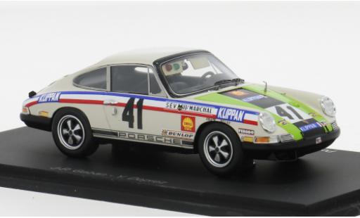 Miniature Porsche 911 1/43 Spark S 24h Le Mans 1969 #41 1:43 Porsche 911 1/43 Spark S 24h Le Mans 1969 #41 1:43 miniature
