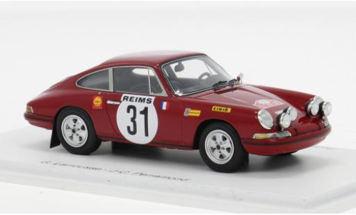 Miniature Porsche 911 1/43 Spark S Rally Monte Carlo 1969 #31 1:43 Porsche 911 1/43 Spark S Rally Monte Carlo 1969 #31 1:43 miniature
