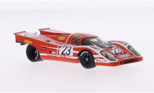 Miniature Porsche 917 1970 1/43 Spark K No.23 KG Salzburg S 24h Le Mans 1970 H.Herrmann/R.Attwood Porsche 917 1970 1/43 Spark K No.23 KG Salzburg S 24h Le Mans 1970 H.Herrmann/R.Attwood miniature