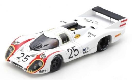Miniature Porsche 917 1970 1/43 Spark LH RHD No.25 KG Salzburg 24h Le Mans 1970 V.Elford/K.Ahrens Porsche 917 1970 1/43 Spark LH RHD No.25 KG Salzburg 24h Le Mans 1970 V.Elford/K.Ahrens miniature