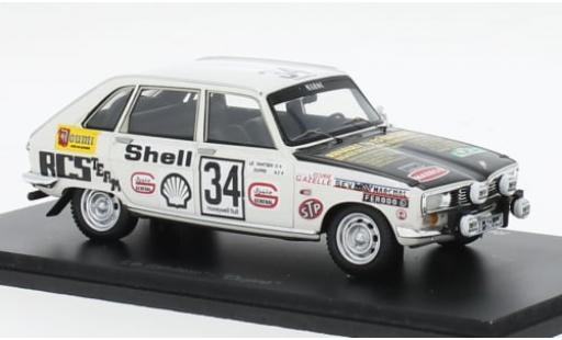 Miniature Renault 16 1/43 Spark TS No.34 Rallye Marokko 1972 1:43 Renault 16 1/43 Spark TS No.34 Rallye Marokko 1972 1:43 miniature