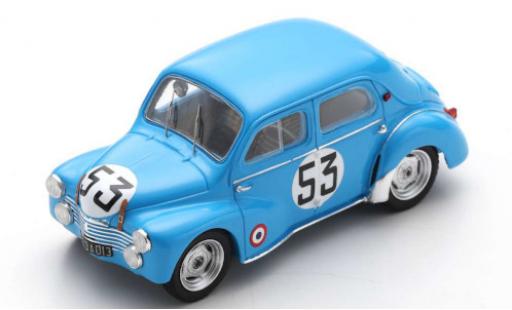 Miniature Renault 4CV 1/43 Spark (1063) No.53 24h Le Mans 1952 Y.Lesur/A.Briat Renault 4CV 1/43 Spark (1063) No.53 24h Le Mans 1952 Y.Lesur/A.Briat miniature