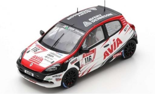 Miniature Renault Clio 1/43 Spark No.116 Avia 24h Nürburgring 2019 S.Epp/G.Holthaus/M.Bohrer/C.Bruchmann Renault Clio 1/43 Spark No.116 Avia 24h Nürburgring 2019 S.Epp/G.Holthaus/M.Bohrer/C.Bruchmann miniature