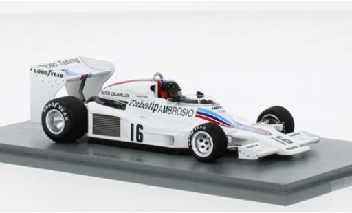 Miniature Shadow DN8 1/43 Spark No.16 Formel 1 GP Schweden 1977 1:43 Shadow DN8 1/43 Spark No.16 Formel 1 GP Schweden 1977 1:43 miniature