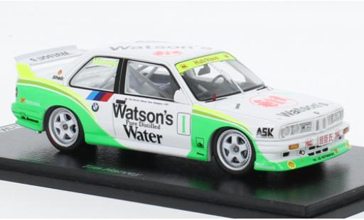 Miniature Bmw M3 1/43 Spark (E30) No.1 Watsons Macau Guia Race 1990 Bmw M3 1/43 Spark (E30) No.1 Watsons Macau Guia Race 1990 miniature