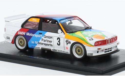 Miniature Bmw M3 1/43 Spark (E30) No.3 M Team Schnitzer Macau Guia Race 1990 Bmw M3 1/43 Spark (E30) No.3 M Team Schnitzer Macau Guia Race 1990 miniature