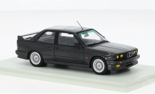 Miniature Bmw M3 1/43 Spark (E30) Tour de Corse Edition metallise grise Bmw M3 1/43 Spark (E30) Tour de Corse Edition metallise grise miniature