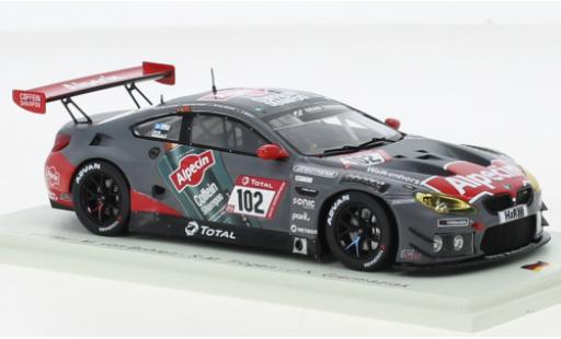 Miniature Bmw M6 1/43 Spark GT3 No.102 Walkenhorst Motorsport Alpecin 24h Nuerburgring 2021 Bmw M6 1/43 Spark GT3 No.102 Walkenhorst Motorsport Alpecin 24h Nuerburgring 2021 miniature