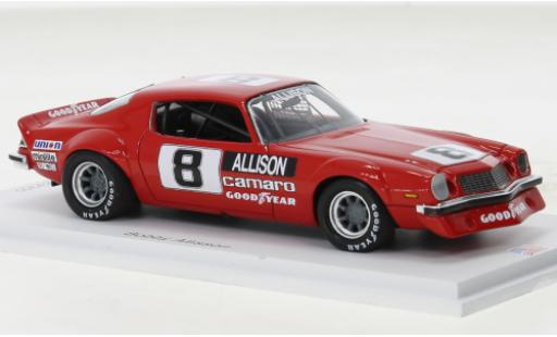 Miniature Chevrolet Camaro 1/43 Spark rouge No.8 IROC Daytona 1975 Chevrolet Camaro 1/43 Spark rouge No.8 IROC Daytona 1975 miniature