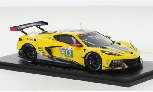 Miniature Chevrolet Corvette 1/43 Spark C8.R No.63 Racing 24h Le Mans 2022 Chevrolet Corvette 1/43 Spark C8.R No.63 Racing 24h Le Mans 2022 miniature